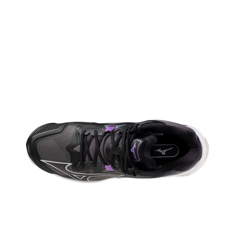 Mizuno Wave Lightning Z 8 MID Anti Slip Wear Resistant Mid Top Training Shoes Unisex Black-2