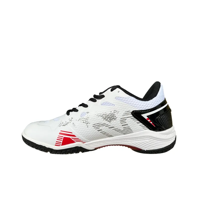 BONNY Low-Top Badminton Shoes White Black-2