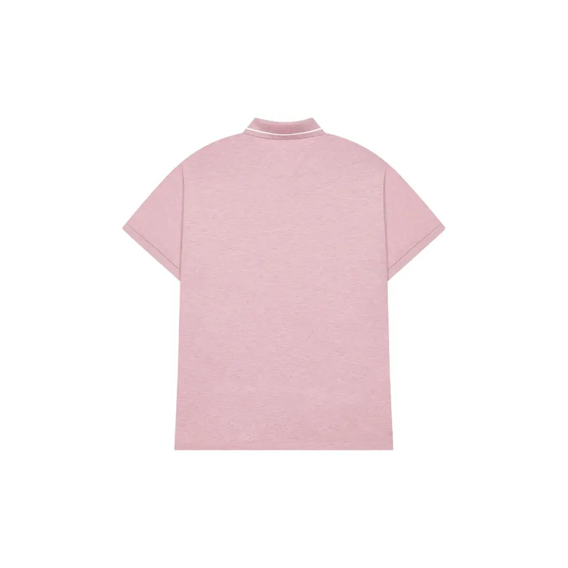 FILA Polo Shirts Men Purple Pink Floral Gray-1