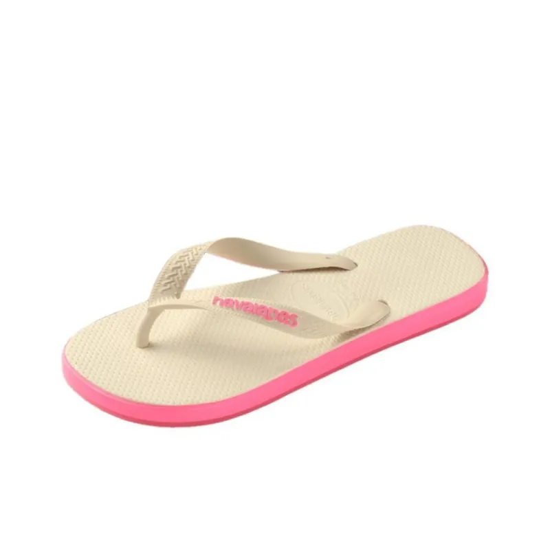 Havaianas Abrasion Resistant Flip Flops Men's Pink-2