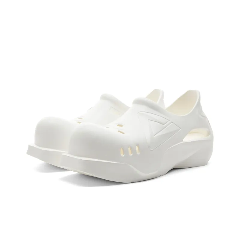 PEAK Taichi Doodle Shoes Clogs Men's Ivory-2