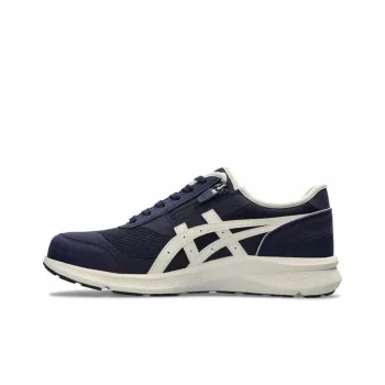 Asics Hadashi Walker Durable Breathable Low Top Casual Shoes Men's White Blue 3E Width