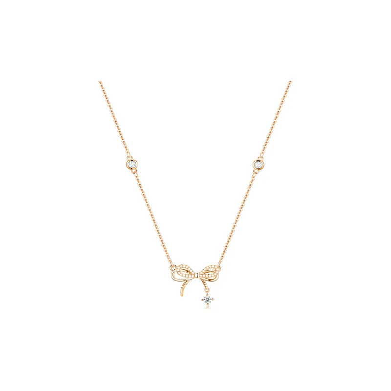 TEEX Sterling Silver Necklaces Women's-6