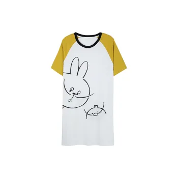 Mulong Family Nightgown Women's White