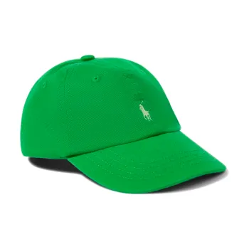 Ralph Lauren Kids Embroidered logo Cotton Cap
