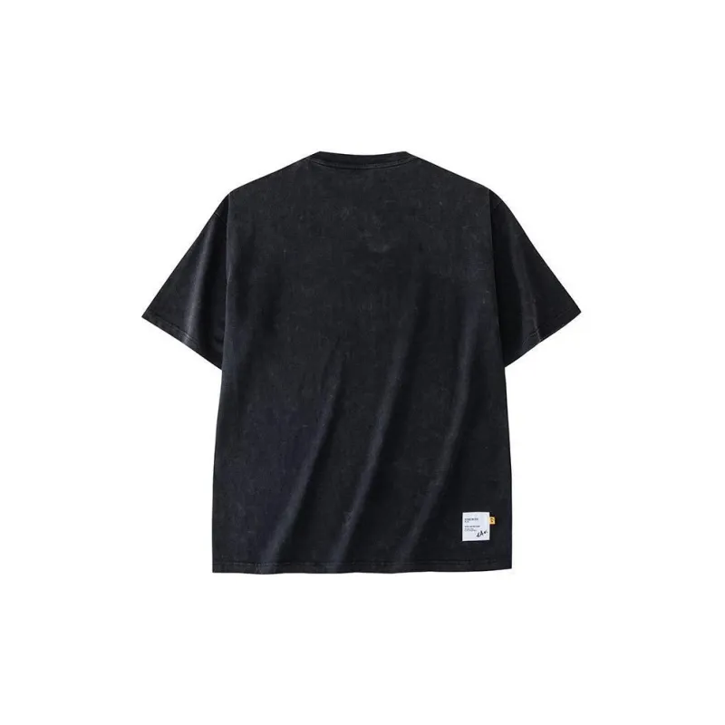 Anta Basketball Collection T Shirt Unisex Black-1