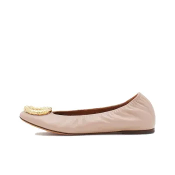 Lanvin Melodie Casual Single Shoes Women's Pink