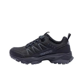 TOREAD Anti Slip Wear Resistant Low Top Hiking Shoes Men's Black Blue