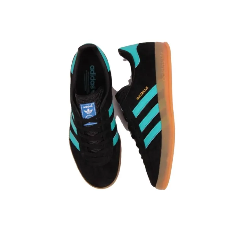 Adidas Originals GAZELLE Warm Low-Top Skateboard Shoes Unisex Black-3