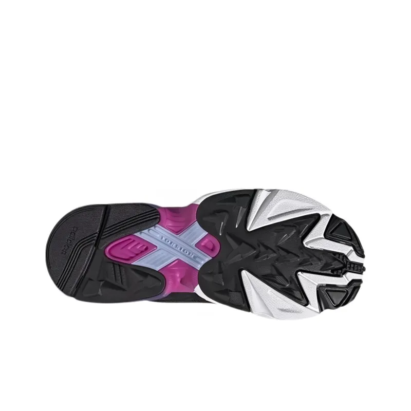Adidas Falcon Core Black Shock Pink Women's-5