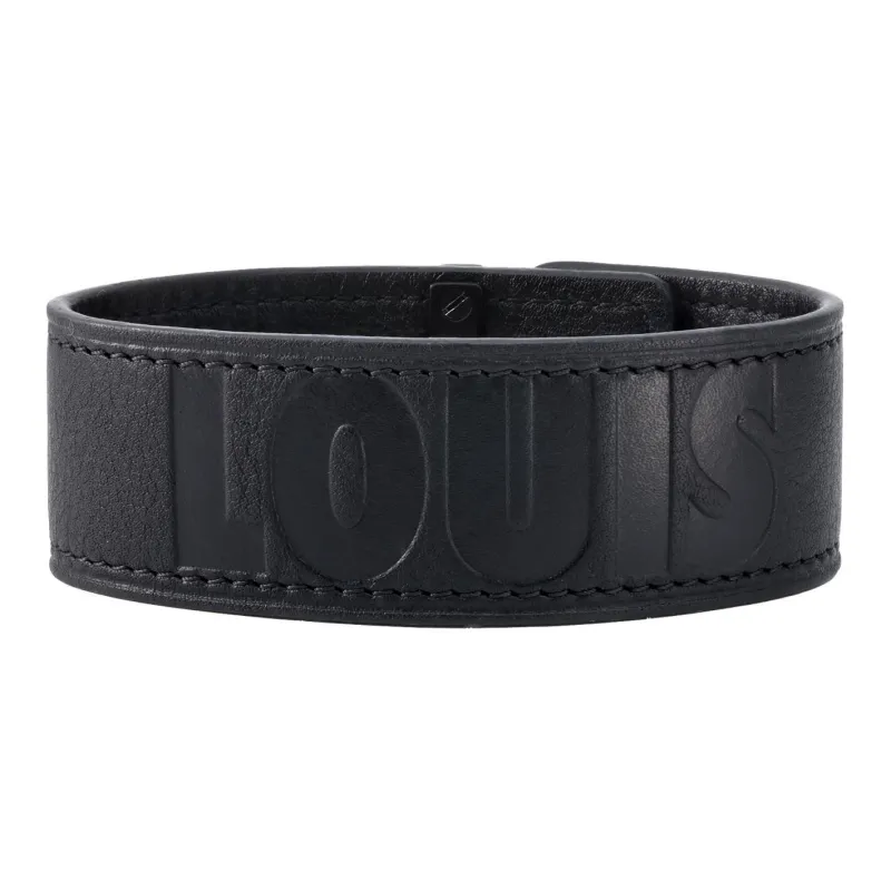 LOUIS VUITTON Leather Wristbands Unisex-2