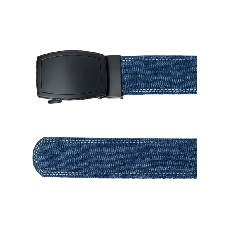 NINE NAIL Nine Section Spike Peaceful Life Buckle Denim Color Scheme Canvas Men's Belt Men's Width  3.5cm-9