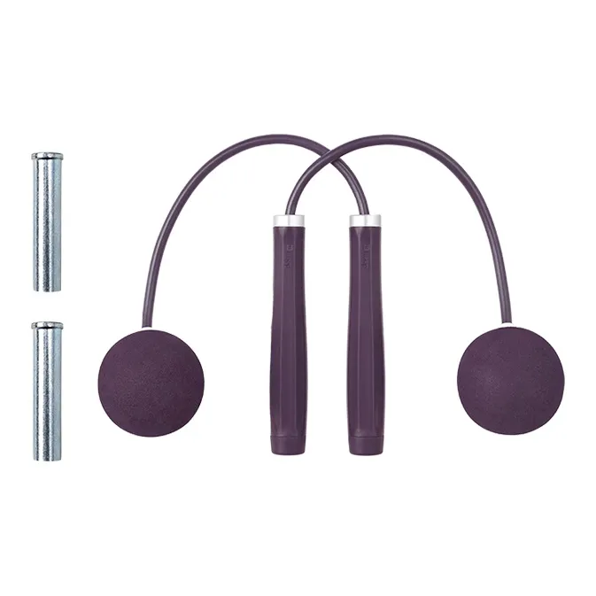Keep Aerobic Fat Reduction Non Countable Jump Ropes Fitness Crowd ABS Aluminum Handle PVC Rope EVA Ball 3m-5