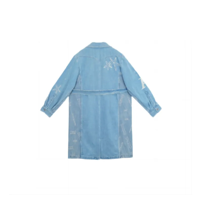 CHAU·RISING Denim Jacket Women's Blue-1