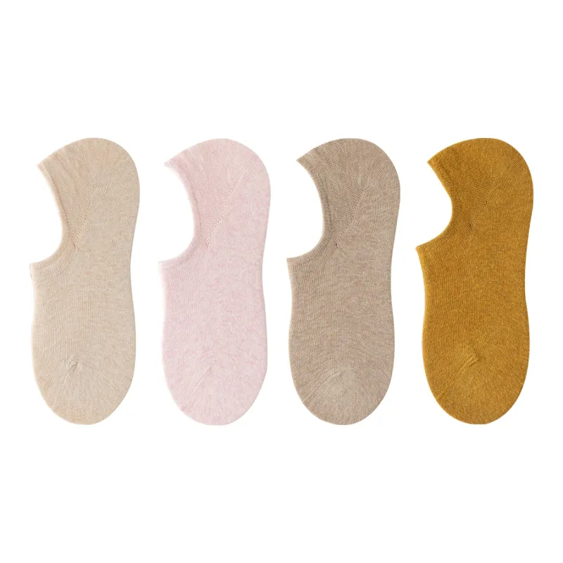 XXLLG Spring And Fall No-Show Socks Women's 4 Pack-14