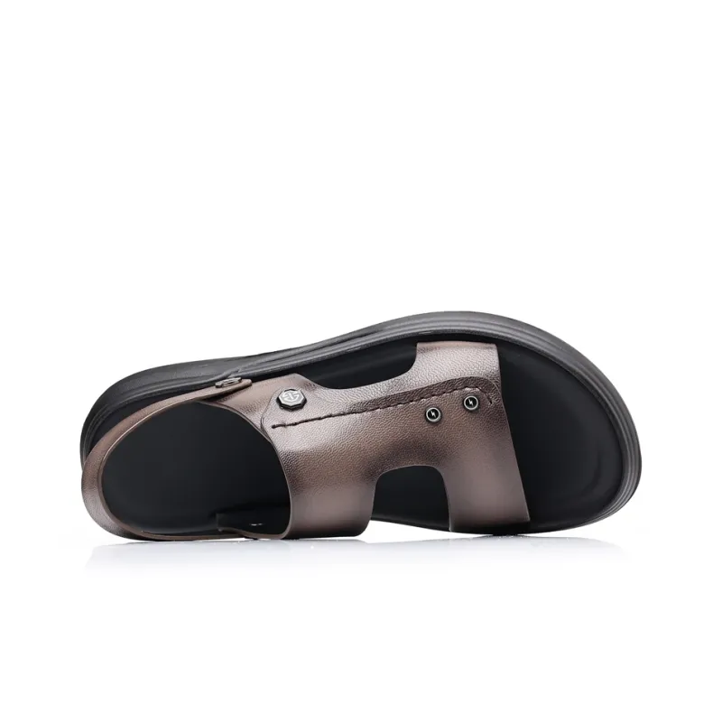 SHUPATE Beach Sandals Men Black-1