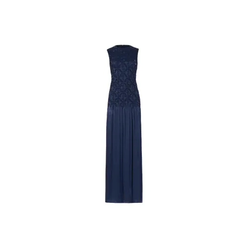 Costarellos Sleeveless Dresses Women's Marine Blue