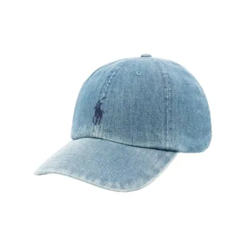 Polo Ralph Lauren Cotton Baseball Caps Unisex Blue