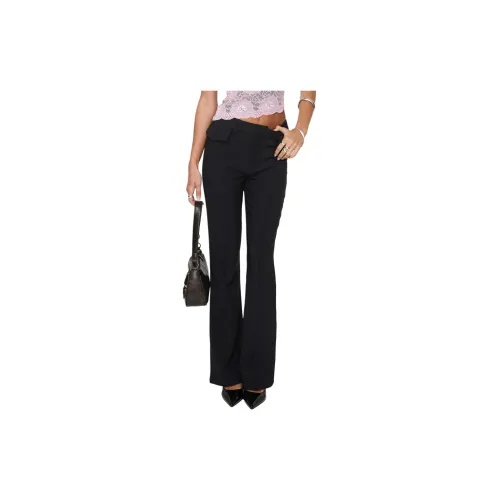 PRINCESS POLLY Casual Pants Women's BLACK/Black