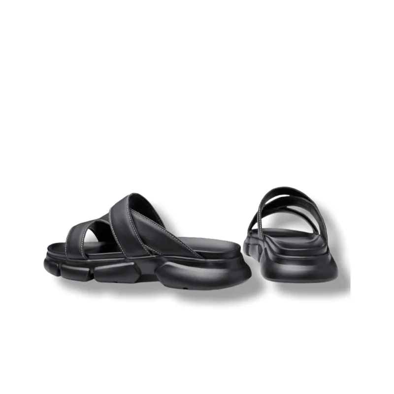 Brounvanm Beach Sandals Men's Black-6