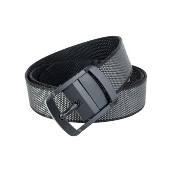 NINE NAIL 9 Section Double Sided Two Tone Pin Buckle Nylon Canvas Men's Belt Men's Width  3.5cm