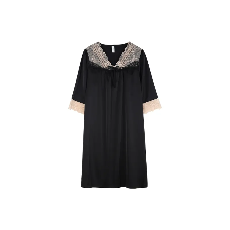 Xuan Liang Nightgown Women's Bentley Black-0