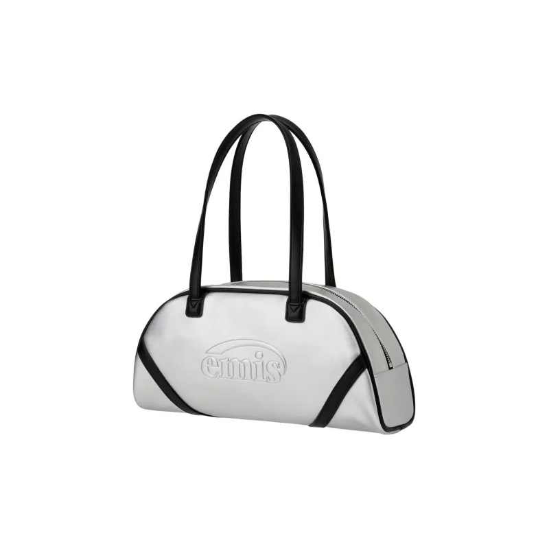Emis PU Handbag Regular Unisex Silver-1