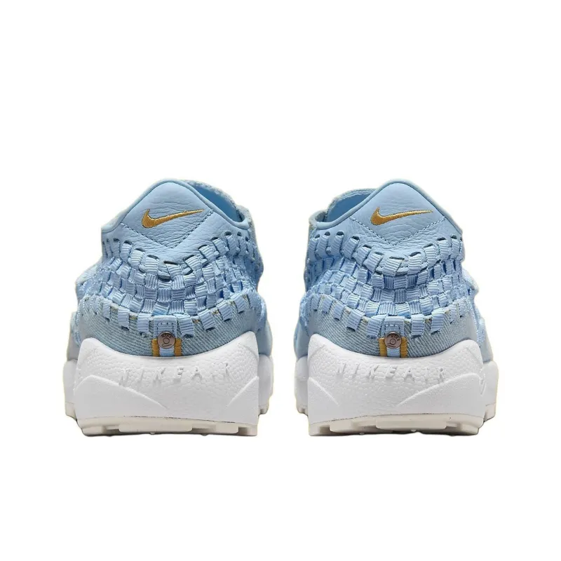 Nike Air Footscape Woven Washed Denim Ice Blue Women's-4