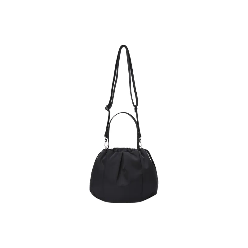 DESCENTE Polyester Bucket Bag, Handbag, Shoulder Bag, Crossbody Bag Women's Black-4