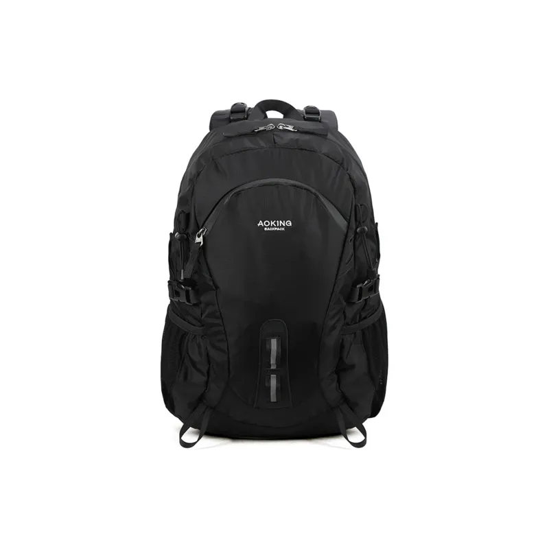 AOKING AK Canvas Breathable Lightweight Wear Resistant Water Resistant Double Shoulder Backpack-6