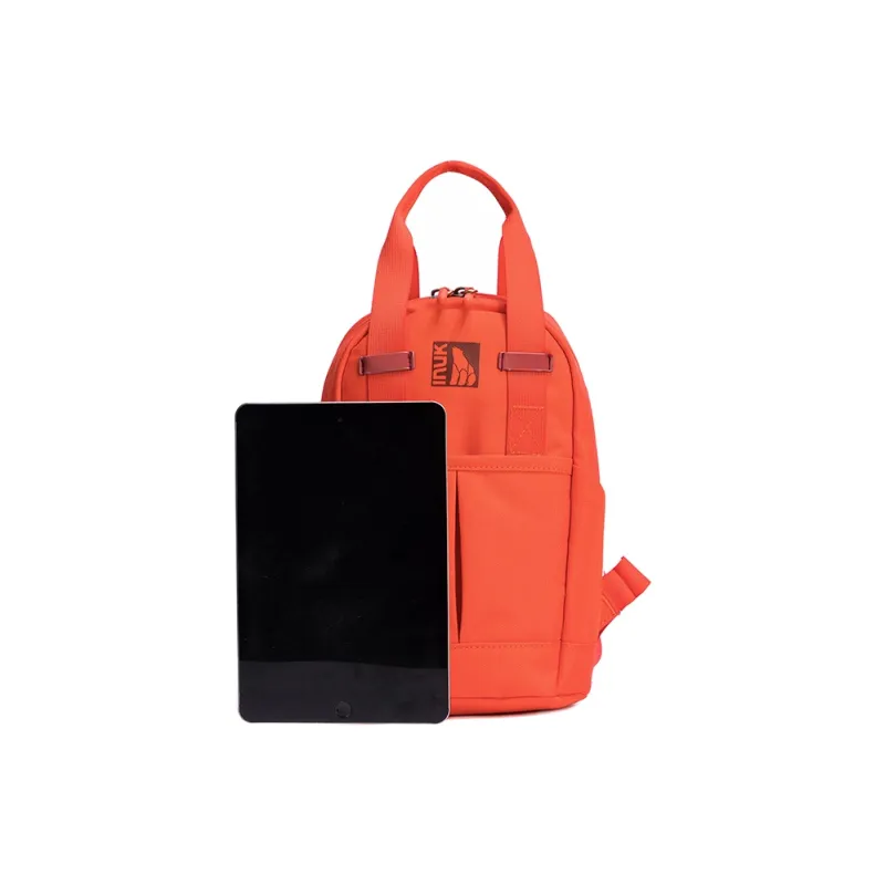 INUK Polyester Travel Bag Handbag Backpack Mini Women's Mint Green/Vibrant Orange/Cherry Blossom Pink/Black-1