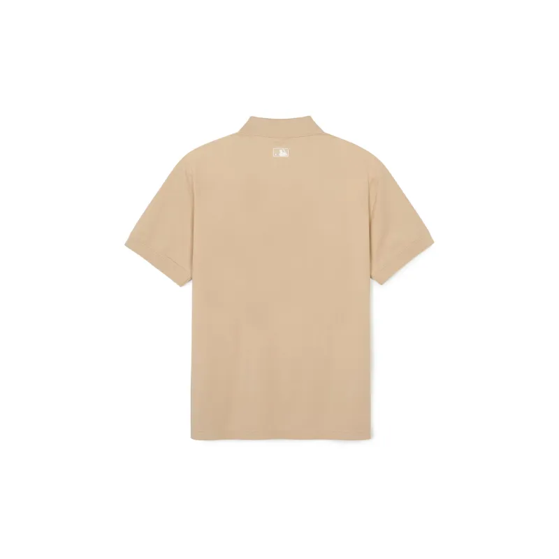 MLB Boston Red Sox Polo Shirts Unisex Apricot-1
