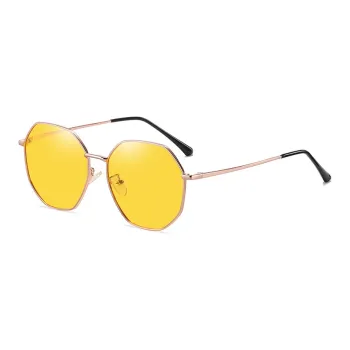 Thunder Pailong Irregular Shape Sunglasses Unisex