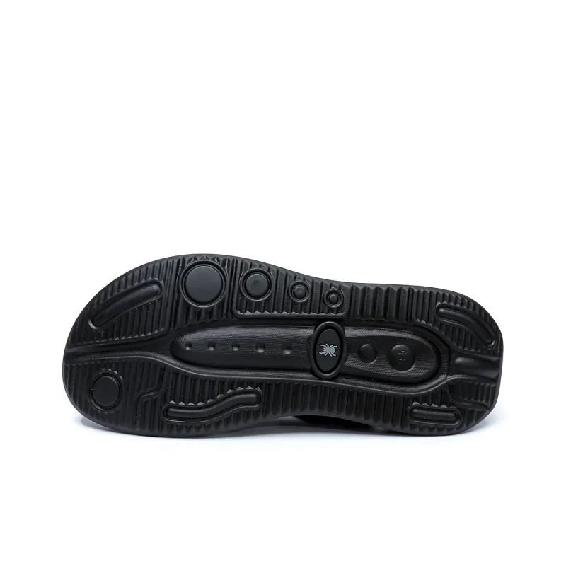 Spider King Beach Sandals Men's Black-4
