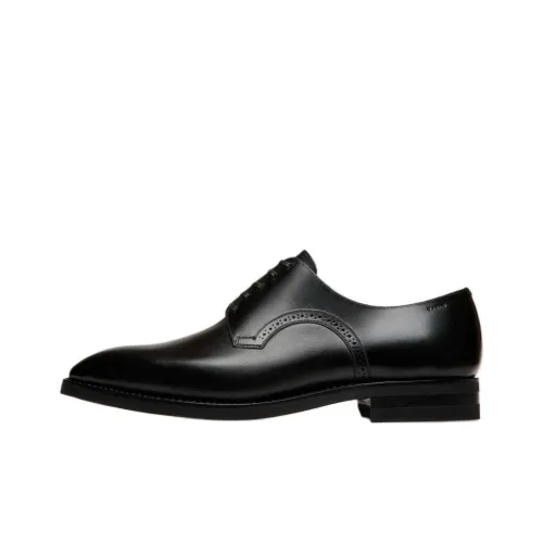 BALLY Polished Leather Derby Shoes