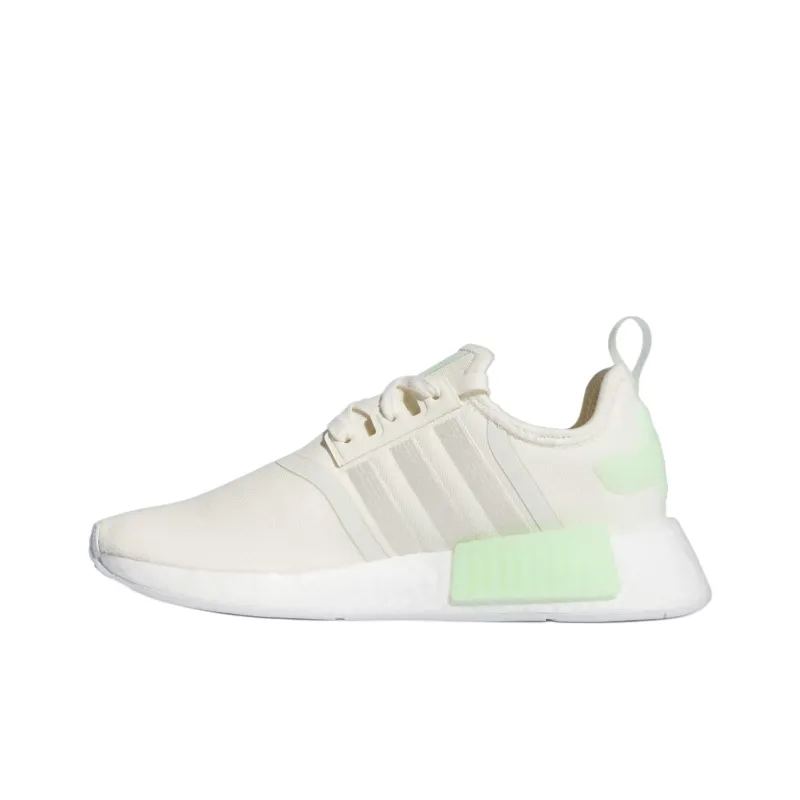 Adidas Nmd R1 Cream White Semi Green Spark Women's-0