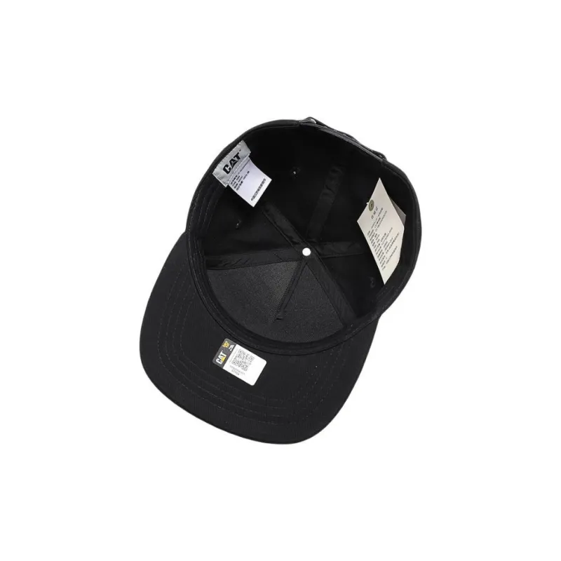 CAT Cotton Baseball Caps Unisex Black-3