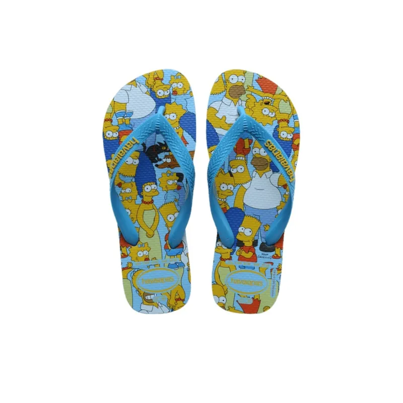 Havaianas Abrasion Resistant Flip Flops Men's Blue-2