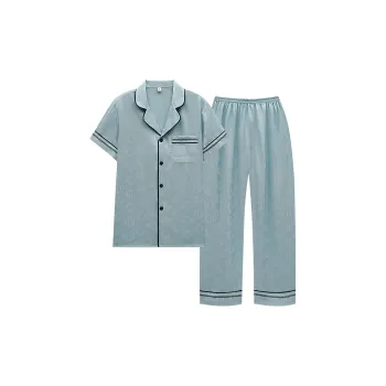 Happy Dreams Pajama Set Men's Blue