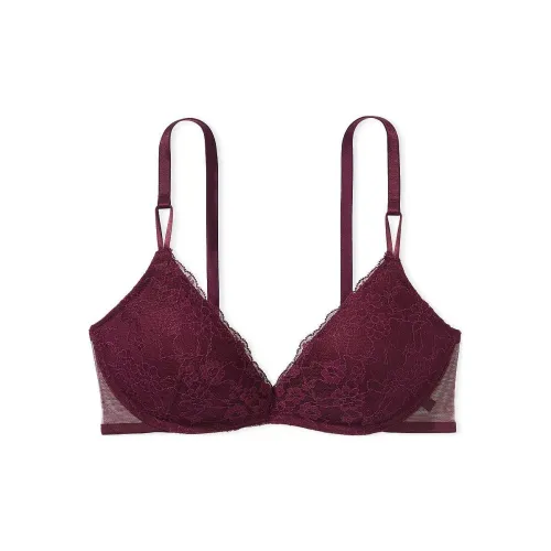 Victoria's Secret Sexy Tee Posey Lace Wireless Push-Up Bra/Kir Bra Women's Purple