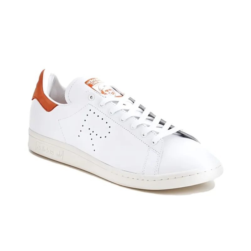 Adidas Raf Simons X Stan Smith 'White Orange'-2