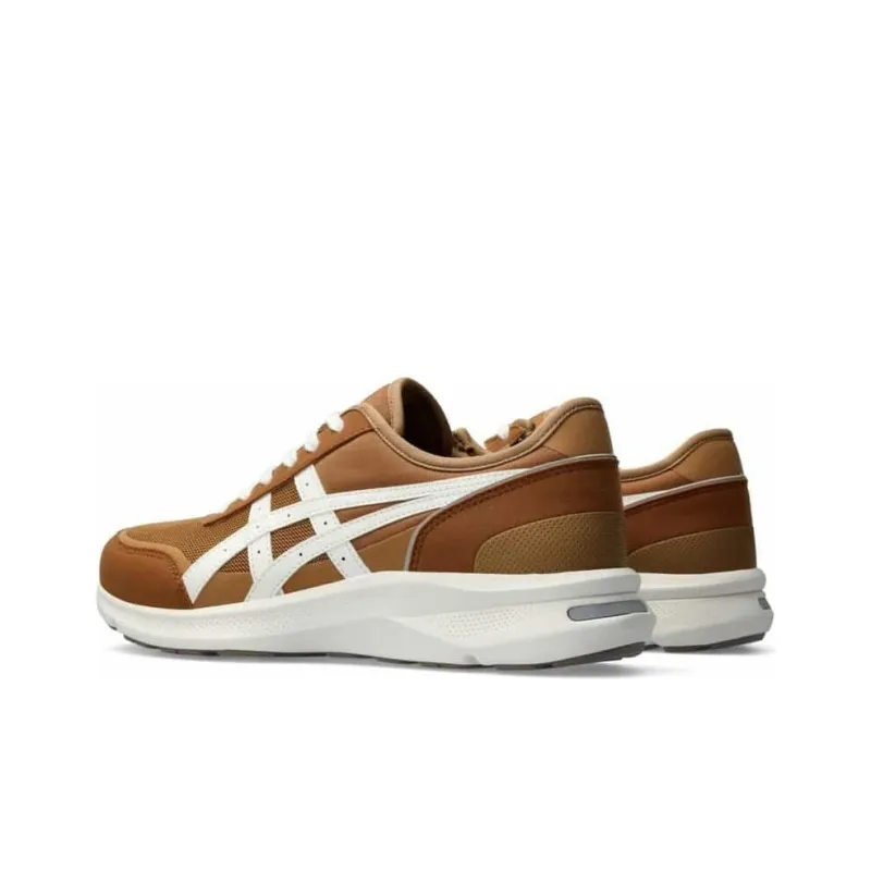 Asics Hadashi Walker Cushioning Wear Resistant Low Top Casual Shoes Men's Brown White 3E Width-3