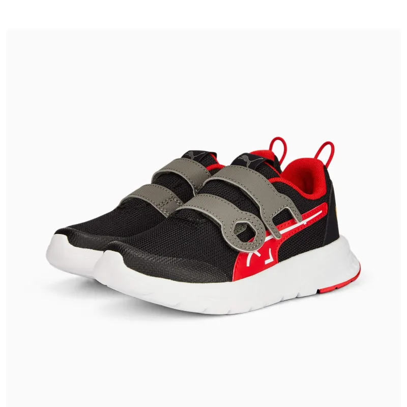 Puma Scuderia Ferrari X Evolve PTC 5 Toddler 'Black Rosso Corsa'-4