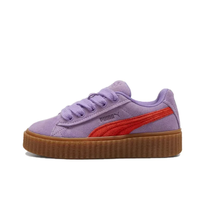 FENTY BEAUTY x PUMA Creeper Phatty Slip-Resistant Cushioning Low-Top Skateboard Shoes Men's Purple-0