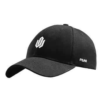 PEAK Wiggins AW1 Cotton Baseball Caps Unisex Black