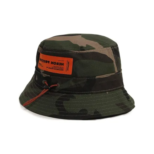 HERON PRESTON Polyester Cotton Bucket Hats Unisex Camouflage