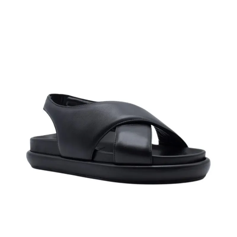 GIA BORGHINI Fernande Casual Sandal Women's Black-2