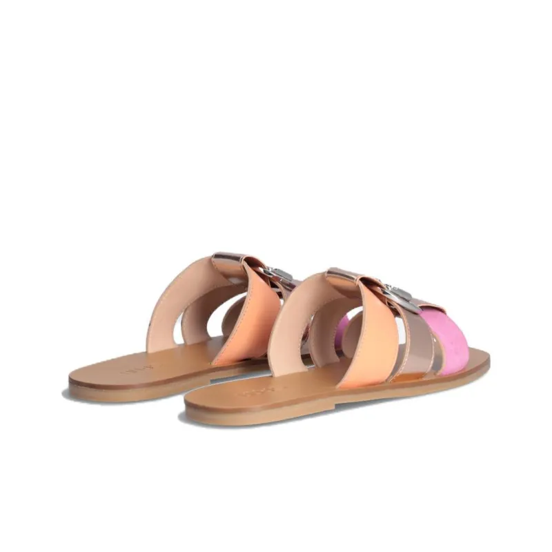 LIU JO Logo-apliqué Triple-strap Sandals-3