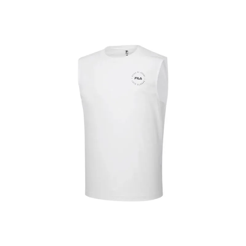 FILA Tank Tops Men White-2