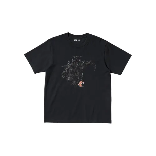 UNIQLO Final Fantasy Co-brand T-Shirts Men Black